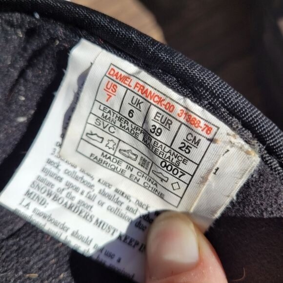 Vintage 90s Vans Womens 7 Snowboard Boots Daniel Franck World Traveler Limited E - Picture 7 of 15